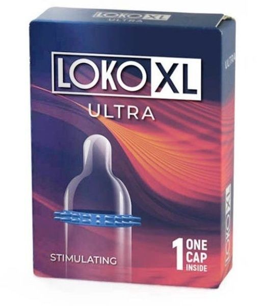 Изображение товара Насадка Loko XL Ultra с возбуждающим эффектом №1 Насадка Loko XL Ultra с возбуждающим эффектом №1 фотография