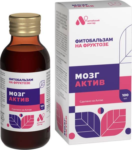 Изображение товара Фитобальзам Мозг Актив БАД Алтайский Нектар 100мл Фитобальзам Мозг Актив БАД Алтайский Нектар 100мл фотография