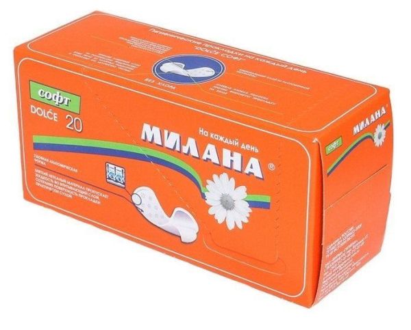 Прокладки Милана ежедневные Dolce Софт 20шт фотография
