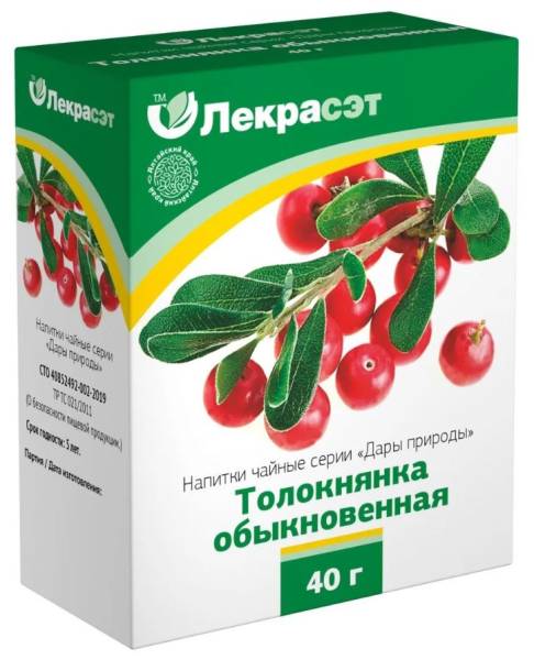 Толокнянка (медвежье ушко) листья, 40 г (Лекра-сэт) фотография
