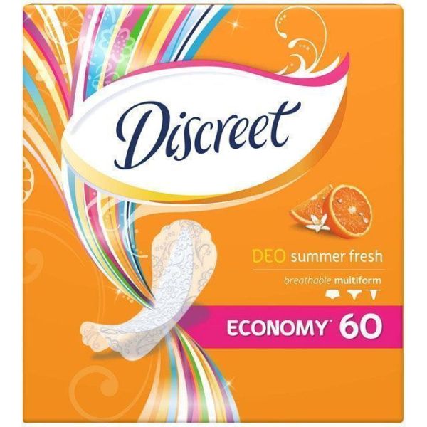 Прокладки Discreet ежедневные 60 шт. фотография