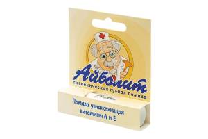 Помада гигиеническая айболит (витамин а,е) 2,8г