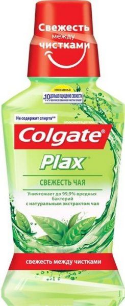 Colgate ополаскиватель Plax свежесть чая 250мл фотография