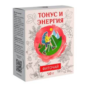 Чай травяной Тонус и энергия Алтайский нектар 50г 