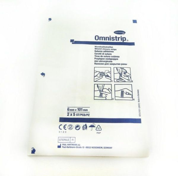 Omnistrip пластырь 6х101 мм 10 штук фотография