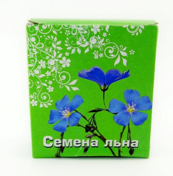 Семя льна Биокор 100 г фотография