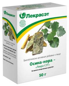 Осина (кора) Лекра-Сэт, 50г