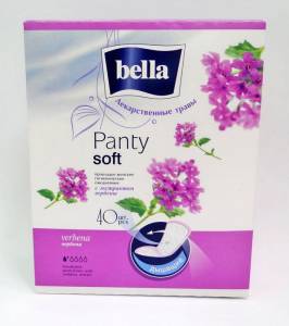 Прокладки белла panty  soft verbena экстракт вербены 40шт