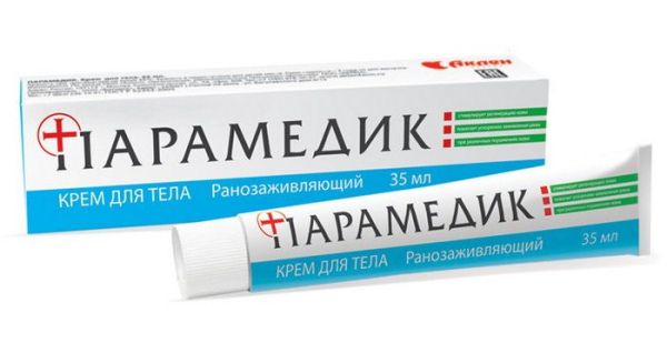 Изображение товара Крем для тела ранозаживляющий Парамедик 35мл Крем для тела ранозаживляющий Парамедик 35мл фотография
