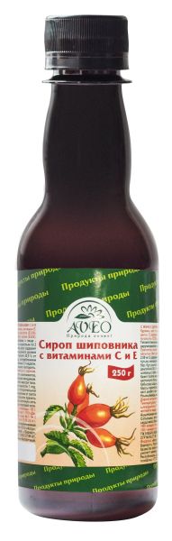 Сироп шиповника с витамином С и Е фотография