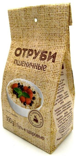 Отруби пшеничные Солнце Алтая 300г фотография