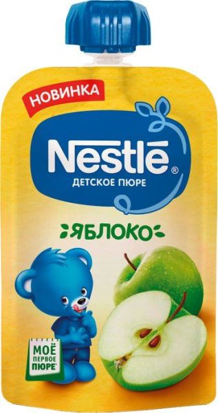 Пюре Нестле яблоко 90г фотография