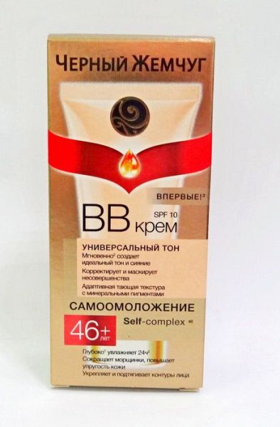 Черный Жемчуг Самоомоложение BB-крем для лица 46+ Лифтинг 45 мл фотография
