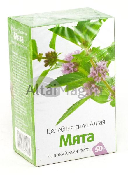 Мята, листья, 50 г (Хелми) фотография
