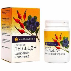 Пыльца+ Шиповник и Черника Пчела и Человек 60 таблеток