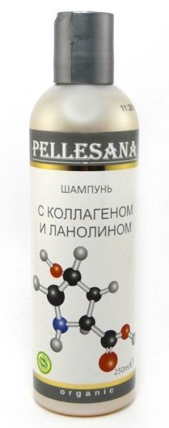 Шампунь Pellesana с коллагеном и ланолином 250 мл фотография
