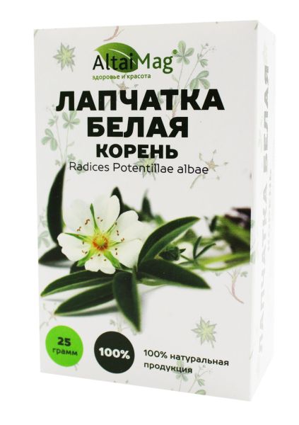 Изображение товара Лапчатка белая (корни) АлтайМаг 25г Лапчатка белая (корни) АлтайМаг 25г фотография