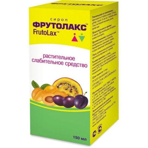 Фрутолакс сироп 150мл фотография