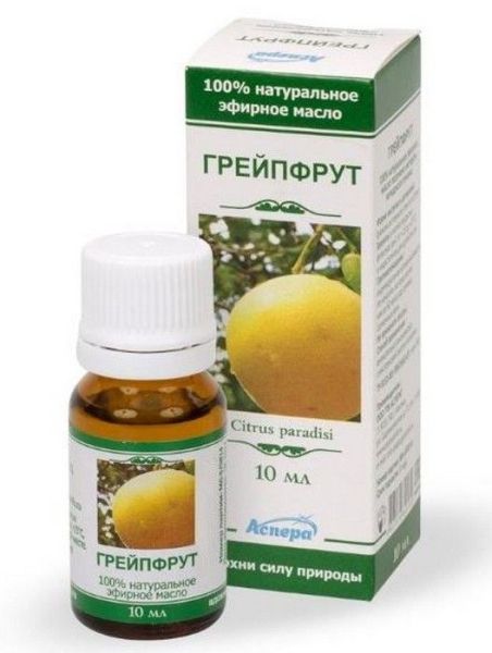 Эфирное масло грейпфрут Аспера, 10 мл фотография