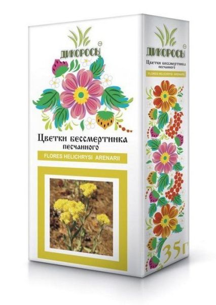 Бессмертника песчаного цветки Парафарм 35г фотография