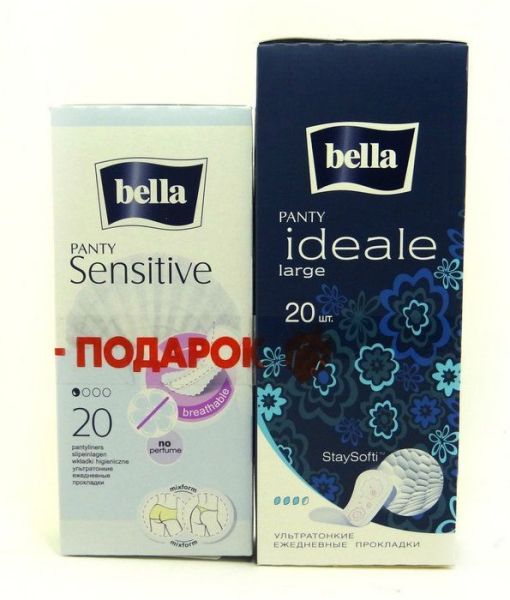 Ежедневные прокладки Bella Panty Ideale Large 20 шт. фотография
