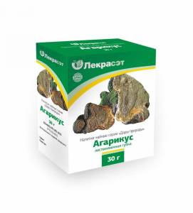 Агарикус (лиственничная губка), 30 г Лекра-сэт