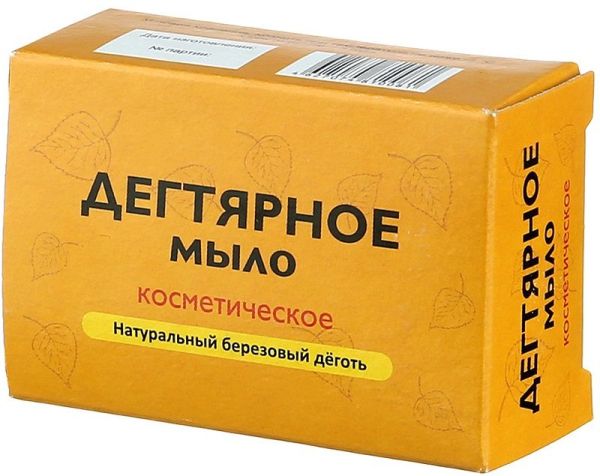 Мыло дегтярное Аклен 75г фотография