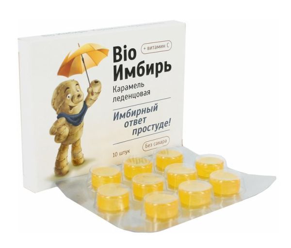 Леденцы биоимбирь 3,25г №10 bionational фотография