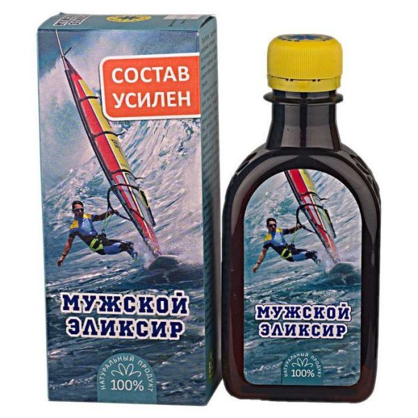 Масло льняное эликсир мужской, 200 мл фотография