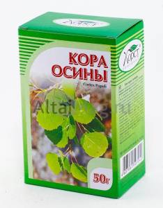 Осина, кора, 50 г