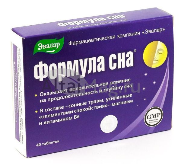 Формула сна (таблетки) фотография