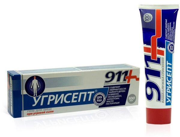 Гель для лица УГРИСЕПТ 911 фотография