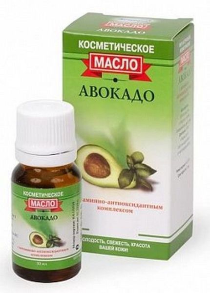 Масло косметическое авокадо, 10 мл фотография