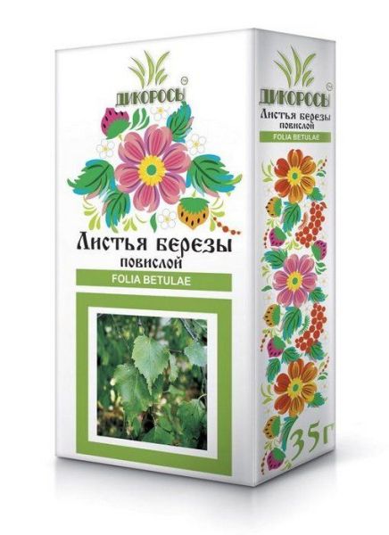 Березы повислой листья Парафарм 35г фотография