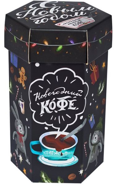 Кофе Новогодний (Шестигранник), 100г фотография