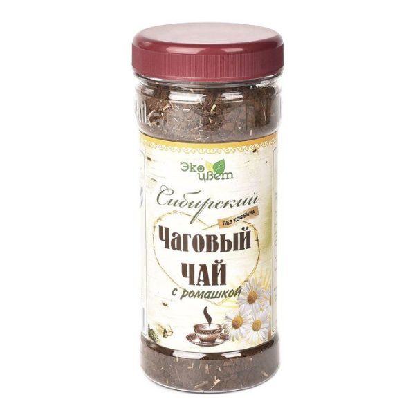 Чаговый чай с ромашкой Экоцвет 90г фотография