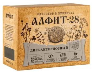 Фитосбор Алфит-28 дисбактериозный
